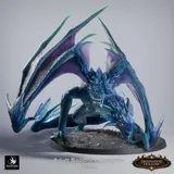 Sapphire Dragon – Adult von Rescale Miniatures aus Deepwood Hollow