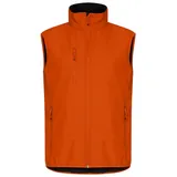 Clique Classic Softshellweste Blutorange XXL