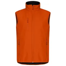 Clique Classic Softshellweste Blutorange XXL