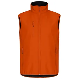 Clique Classic Softshellweste Blutorange XXL