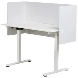 Beliani Schreibtischtrennwand SOLOA 120 x 61 x 1 cm