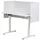 Beliani Schreibtischtrennwand SOLOA 120 x 61 x 1 cm