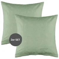 Esprit Renforcé Kissenbezüge und Bettwäsche HARP Grün - Gr.: