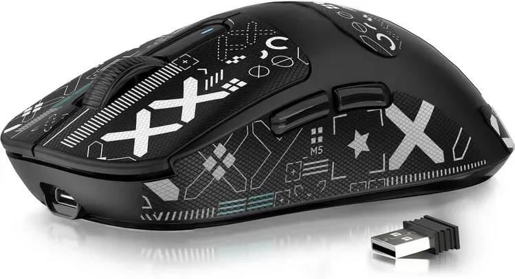 ATTACK SHARK X3 Kabellose Gaming-Maus PAW3395 Superleicht