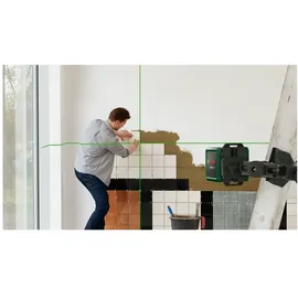 Bosch Kreuzlinien-Laser Quigo Green Set, eCommerce-Karton