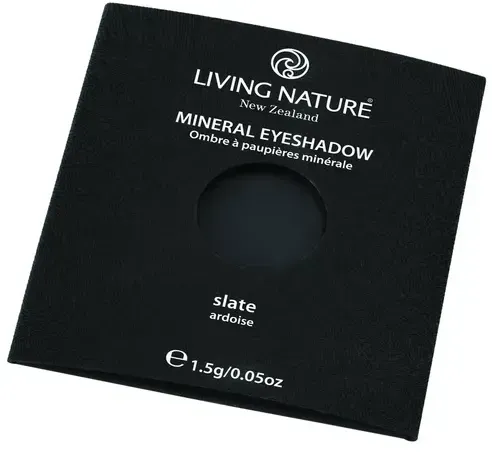 LIVING NATURE Lidschatten - Slate