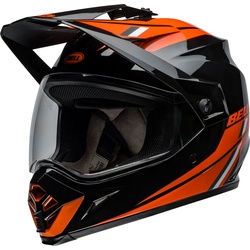 Bell MX-9 Adventure MIPS Alpine, Endurohelm - Schwarz/Orange - M