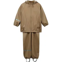 CelaVi Basic Rainwear Set-PU Schnitt Braun 120