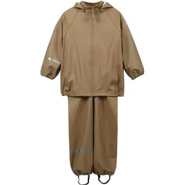 CelaVi Basic Rainwear Set-PU Schnitt Braun 120