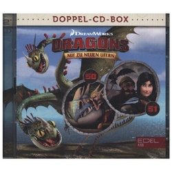 Dragons - Auf Zu Neuen Ufern - Dragons - Auf Zu Neuen Ufern - Doppel-Box.Folge.50+51 2 Audio-Cd - Dragons-Auf Zu Neuen Ufern (Hörbuch)