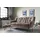exxpo - sofa fashion 3-Sitzer EXXPO - SOFA FASHION "Scandi, bequem, aufwendige Rückenpolsterung für mehr Sitzkomfort", braun (cappuccino), B:187cm H:92cm T:92cm, Sofas, aktuelle Farben in hochwertigen Bezugsqualitäten, Holzfuß