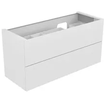 Keuco Waschtischunterschrank Edition 11 140x70x53,5cm, m LED, Strukturl. we