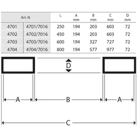 FETRA Muldenkipper 4704 Anthrazitgrau mit Ablasshahn