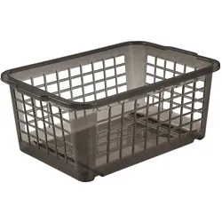Keeeper  - Aufbewahrungsbox 25x17x10 cm, durchscheinend grau