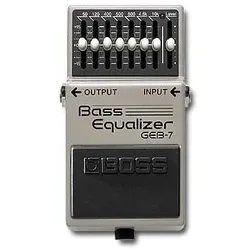 Boss GEB-7 Bass Equalizer Pedal - Effektgerät E-Bass