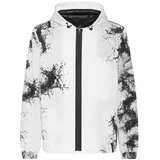 Plein Sport Windbreaker SPLASH EXTREME, Größe 3XL in Weiß 0102 | white/black
