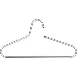 Spinder Kleiderbügel SPINDER DESIGN "Victorie", grau (aluminiumfarben), B:42cm H:21,5cm T:1cm, Metall, Kleiderbügel, Kleiderbügel, Breite 42 cm