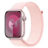Apple Watch Series 9 GPS + Cellular 45mm Aluminium rosé Sport Loop hellrosa | Zustand: wie neu | AN658094