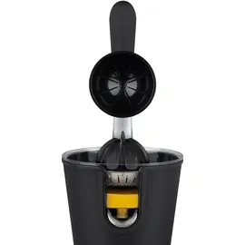 Scarlett H.Koenig AGR82 - elektrische Zitruspresse 160W, Hebel und Filter aus Edelstahl, Anti-Tropf-System, BPA-frei, spülmaschinenfeste Teile, Schwarz