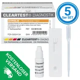 CLEARTEST Syphilis Testkassette Vollblut 5 St.