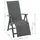 Dehner Relaxsessel Cleveland, ca. 107 x 76 x 60 cm, Aluminium, grau