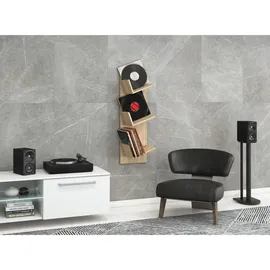 VCM Wandregal Sulda 33 x 26 x 107 cm Sonoma Eiche