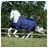 Bucas Therapy Turnout Regendecke 50g 140 cm Navy/Orange
