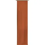 Wirth Schiebegardine WIRTH "Newbury" Gr. 3, orange (terrakotta), B:57cm H:225cm, Jacquard, Baumwolle, Polyester, Gardinen, Ohne Befestigungszubehör, Breite: 57 cm