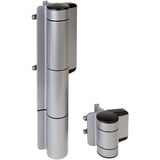 Locinox Selbstschließendes Torband/Türband Mammoth 180, Aluminium silber eloxiert