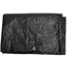 vidaXL Gartenmöbel-Abdeckung 113 x 73 x 113 cm Schwarz