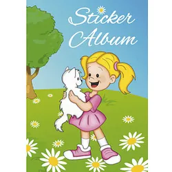 HERMA Stickeralbum Beste Freunde Kinder 14,8 x 21,0 cm, 40 weiße Seiten