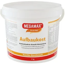 Megamax Aufbaukost Vanille Pulver