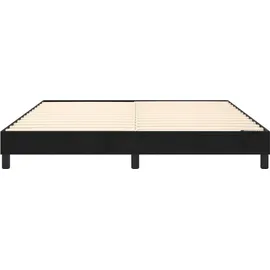 vidaXL Boxspringbettgestell 160 x 200 cm Schwarz