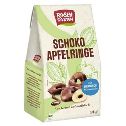 Rosengarten Schoko-Apfelringe bio