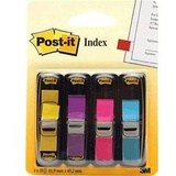 Post-it Haftmarker 7000052572 4 Block/Pack. Gelb, Lila, Pink, Türkis