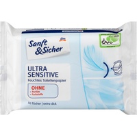 Feuchtes Toilettenpapier Ultra Sensitive