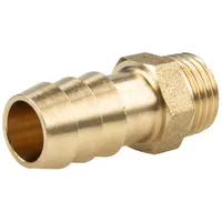 Tecuro Messing Sauger-Sechskant Schlauchstutzen Schlauchtülle Tülle Ø 27 mm