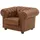 Max Winzer Sessel Norwin Leder 110 x 74 x 0 cm Braun