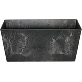 ArtStone Balkonkasten Ella 37 x 17 x 17 cm schwarz