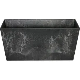 ArtStone Balkonkasten Ella 37 x 17 x 17 cm schwarz