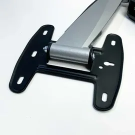 Schwaiger LWHD5530 TV-Wandhalterung, Fernseherhalterung Mounting TV-Aufhängung neigbar, schwenkbar max. 30kg max. VESA-Norm 400x400 schwarz inkl. ... - Schwarz