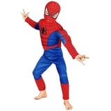 Spiderman – I-881309 – Kostüm – Luxuskostüm + Sturmhaube – Spiderman