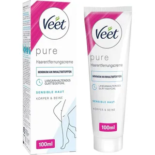 Veet Enthaarungscreme 100 ml sensible Haut für Körper und Beine