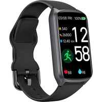 Fitness Tracker Fitnessuhr Damen Herren, bis zu 7 Tage Akkulaufzeit, 20+ Trainningsmodi, SpO2 Tracking, Schlafüberwachung, Herzfrequenzmessung, Schrittzähler, 5ATM Wasserdicht Aktivitätstracker