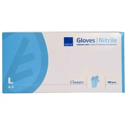 ABENA Classic Nitril UH PF blau Gr. L, 1000 Stück