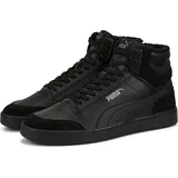 Puma Shuffle Mid Fur in schwarz - Gr.: 46