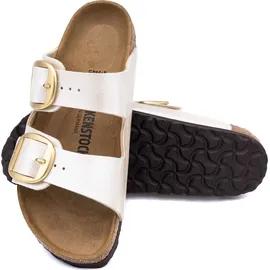 Birkenstock Arizona Big Buckle Birko-Flor graceful pearl white 39