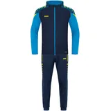 Jako Trainingsanzug Polyester Performance mit Kapuze Marine/Jako-Blau, M