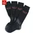 H.I.S. Kniestrümpfe H.I.S, Mädchen, Gr. 27-30, schwarz, Baumwolle, Elasthan (LYCRA), Polyamid, unifarben, elastisch, Socken Kniestrümpfe, mit verstärkten Belastungszonen