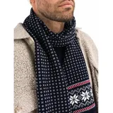 Dale of Norway Garmisch Scarf navy red offwhite (C00) One Size